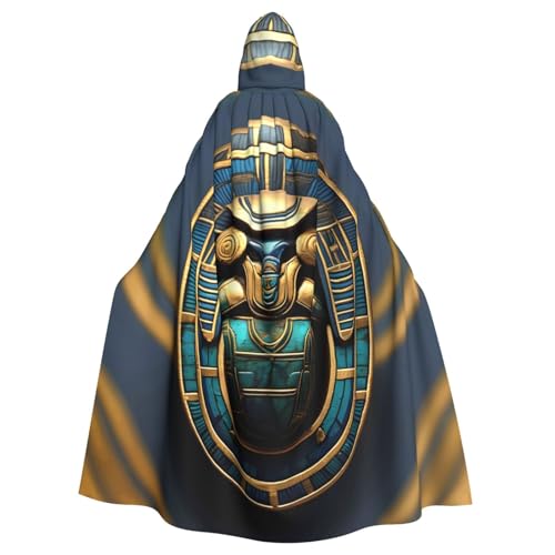 Longzehao Unisex Robe Capes Erwachsene Ägyptischer Skarabäus Druck Kapuzenumhang für Cosplay Halloween Karneval Kostüme Longzehao Unisex Robe Capes Erwachsene Ägyptischer Skarabäus Druck Kapuzenumhang für Cosplay Halloween Karneval Kostüme von Longzehao