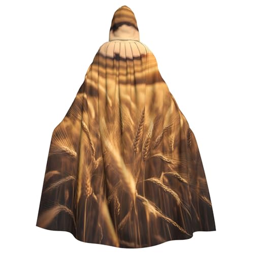 Longzehao Unisex Roben Capes Erwachsene Weizenfelddruck Kapuzenumhang für Cosplay Halloween Karneval Kostüme Longzehao Unisex Roben Capes Erwachsene Weizenfelddruck Kapuzenumhang für Cosplay Halloween Karneval Kostüme von Longzehao