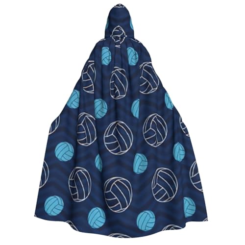 Longzehao Unisex blauer Volleyball-Aufdruck, Kapuzenumhang für Erwachsene, Dekoration, Cosplay-Kostüme, Halloween-Kapuzenmantel Longzehao Unisex blauer Volleyball-Aufdruck, Kapuzenumhang für Erwachsene, Dekoration, Cosplay-Kostüme, Halloween-Kapuzenmantel von Longzehao