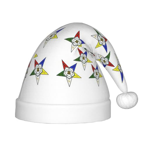 Longzehao Weihnachtsmützen für Kinder mit Plüschfell, Weihnachtsmützen für Silvester, Partyzubehör Longzehao Weihnachtsmützen für Kinder mit Plüschfell, Weihnachtsmützen für Silvester, Partyzubehör von Longzehao