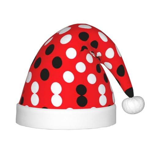 Longzehao Weihnachtsmützen für Kinder mit Plüschfell, Weihnachtsmützen für Silvester, Partyzubehör Longzehao Weihnachtsmützen für Kinder mit Plüschfell, Weihnachtsmützen für Silvester, Partyzubehör von Longzehao