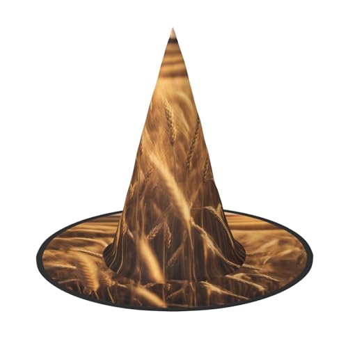 Longzehao Weizenfelddruck Halloween Kostüm Hexenhut Erwachsene Cosplay Karneval Party Kostüm Zubehör Longzehao Weizenfelddruck Halloween Kostüm Hexenhut Erwachsene Cosplay Karneval Party Kostüm Zubehör von Longzehao