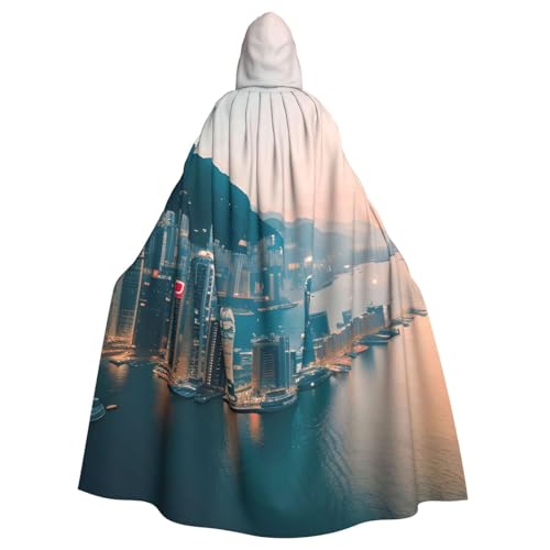 Unisex Bademäntel, Umhang für Erwachsene, Hongkong-Druck, Kapuzenumhang für Cosplay, Halloween, Karneval, Kostüme Unisex Bademäntel, Umhang für Erwachsene, Hongkong-Druck, Kapuzenumhang für Cosplay, Halloween, Karneval, Kostüme von Longzehao