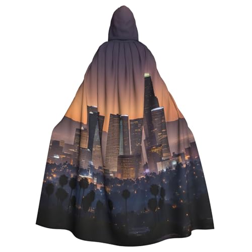 Unisex Bademäntel, Umhang für Erwachsene, Los Angeles Skyline, Druck, Kapuzenumhang für Cosplay, Halloween, Karneval, Kostüme Unisex Bademäntel, Umhang für Erwachsene, Los Angeles Skyline, Druck, Kapuzenumhang für Cosplay, Halloween, Karneval, Kostüme von Longzehao