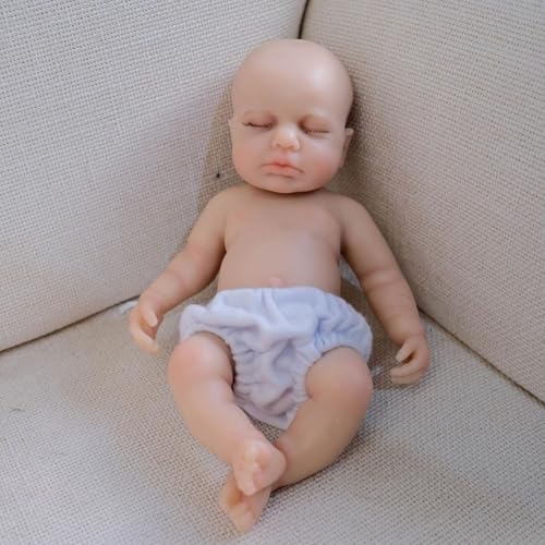 Lonian 12in Alter 3 + Voll solide Silikon Puppe Lebensechte Reborn Baby Realistische Neugeborenen Puppen, die wie echte Leben Babys Aussehen von Lonian