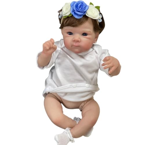Lonian Reborn-Babypuppen für Mädchen, 48 cm, Neugeborene, die wie echte Babys Aussehen, realistische Babypuppe für Kinder (A) von Lonian