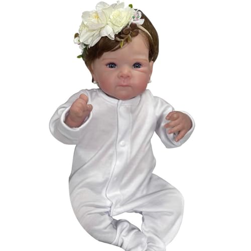 Lonian Reborn-Babypuppen für Mädchen, 48 cm, Neugeborene, die wie echte Babys Aussehen, realistische Babypuppe für Kinder (C) von Lonian