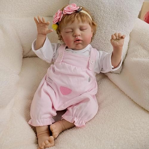 Lonian Reborn Puppen 19 Zoll Leben wie neugeborenes Baby Puppe - 48cm realistische Puppe für Alter 3 + von Lonian