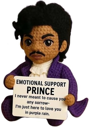 Prinz Gehäkelte Puppen Zur Emotionalen Unterstützung, Positive Affirmation Emotionale Unterstützung Prinz Puppe, Handgemachte Kleine Lustige Süße for Sie Ihn Männer Freunde Kollegen Colleges Abschluss Prinz Gehäkelte Puppen Zur Emotionalen Unterstützung, Positive Affirmation Emotionale Unterstützung Prinz Puppe, Handgemachte Kleine Lustige Süße for Sie Ihn Männer Freunde Kollegen Colleges Abschluss von Lonvgrt