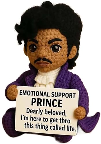 Prinz Gehäkelte Puppen Zur Emotionalen Unterstützung, Positive Affirmation Emotionale Unterstützung Prinz Puppe, Handgemachte Kleine Lustige Süße for Sie Ihn Männer Freunde Kollegen Colleges Abschluss Prinz Gehäkelte Puppen Zur Emotionalen Unterstützung, Positive Affirmation Emotionale Unterstützung Prinz Puppe, Handgemachte Kleine Lustige Süße for Sie Ihn Männer Freunde Kollegen Colleges Abschluss von Lonvgrt