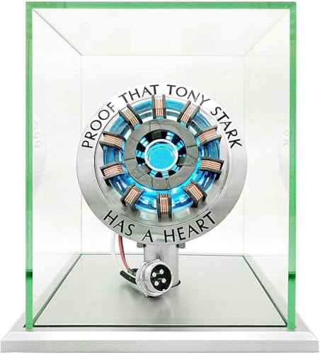 1:1 Iron Man Arc Reactor MK2 DIY USB Finished Product, Vibration Sensor, LED Light, USB Interface, No Assembly Required, No Remote Control Required, Toy Gift von Lonyiabbi