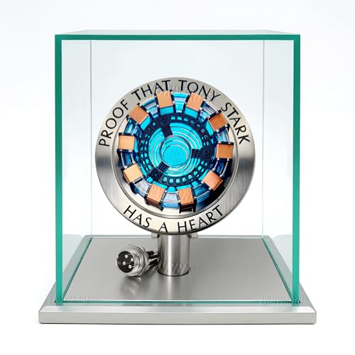 Lonyiabbi 1:1 Arc Reactor MK1 Model LED Light Vibration Sensing Control USB Interface Finished Product Display Box Toys Gift Lonyiabbi 1:1 Arc Reactor MK1 Model LED Light Vibration Sensing Control USB Interface Finished Product Display Box Toys Gift von Lonyiabbi