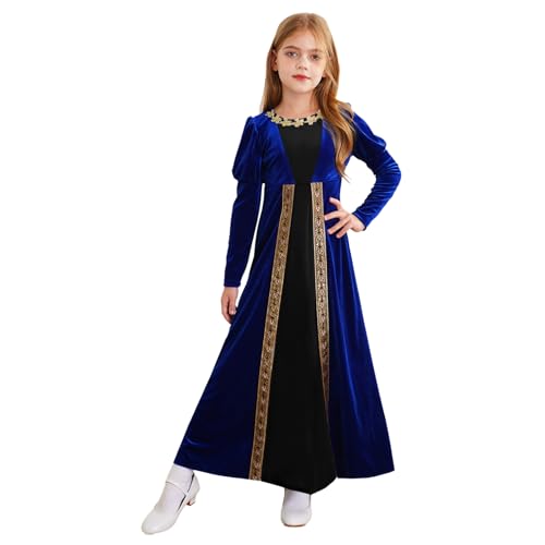 Loodgao Mädchen Viktorianisches Kleid Zauberer Rollenspiel Uniformen Langarm Tunika Maxi Lang Abendkleider Cocktailkleider Festzug Outfits Königsblau 110-116 Loodgao Mädchen Viktorianisches Kleid Zauberer Rollenspiel Uniformen Langarm Tunika Maxi Lang Abendkleider Cocktailkleider Festzug Outfits Königsblau 110-116 von Loodgao