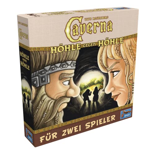 Lookout, Caverna – Höhle gegen Höhle, Grundspiel, Expertenspiel, Brettspiel, 1-2 Spieler, Ab 12+ Jahren, 20+ Minuten, Deutsch von Lookout