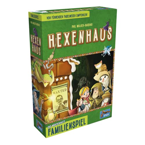 Lookout | Hexenhaus | Familienspiel | Legespiel | 2-4 Spieler | Ab 8+ Jahren | 30+ Minuten | Deutsch von Lookout