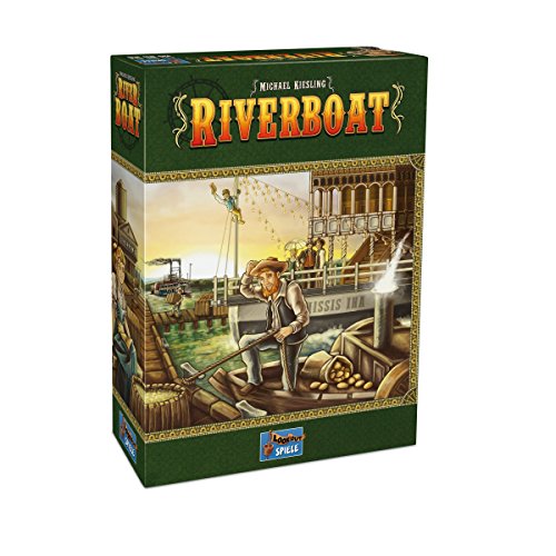 Lookout Games 22160094 - Riverboat, Kennerspiel von Michael Kiesling von Lookout Games