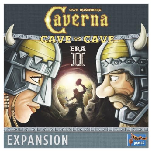 Lookout Spiele , Caverna: Cave vs. Cave- 2nd Era: The Iron Age Exp, Board Game, Ages 12+, 1-2 Players, 30-60 Minutes Playing Time von Lookout