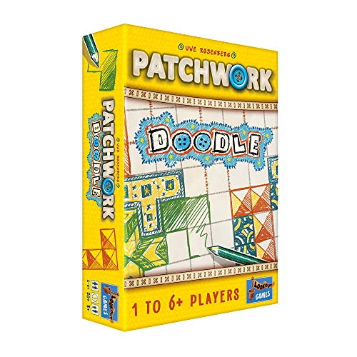 Lookout Games LK0107 Patchwork Doodle, Mixed Colours von Lookout