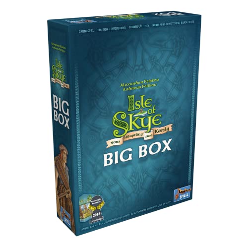 Lookout | Isle of Skye Big Box | Grundspiel + Erweiterungen | Kennerspiel | Legespiel | 2-5 Spieler | Ab 12+ Jahren | 90 Minuten | Deutsch von Lookout