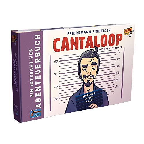 Lookout, Cantaloop – Buch 1: Einbruch in den Knast, Familienspiel, Rätselspiel, Ab 16+ Jahren, Deutsch Lookout, Cantaloop – Buch 1: Einbruch in den Knast, Familienspiel, Rätselspiel, Ab 16+ Jahren, Deutsch von Lookout