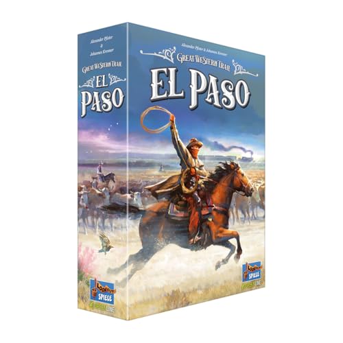 Lookout, Great Western Trail: EL Paso, Kennerspiel, Strategiespiel, 1-4 Spieler, ab 12+ Jahren, 60-90 Minuten, Deutsch Lookout, Great Western Trail: EL Paso, Kennerspiel, Strategiespiel, 1-4 Spieler, ab 12+ Jahren, 60-90 Minuten, Deutsch von Lookout