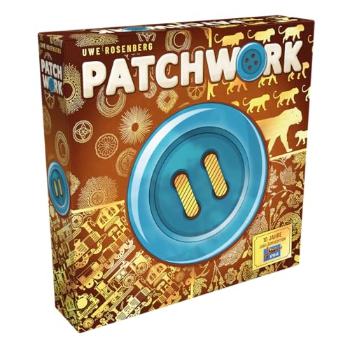 Lookout, Patchwork: 10 Jahre Jubiläumsedition, Familienspiel, Brettspiel, 1-2 Spieler, ab 8+ Jahren, 30 Minuten, Deutsch, Mehrfarbig, Bunt Lookout, Patchwork: 10 Jahre Jubiläumsedition, Familienspiel, Brettspiel, 1-2 Spieler, ab 8+ Jahren, 30 Minuten, Deutsch, Mehrfarbig, Bunt von Lookout