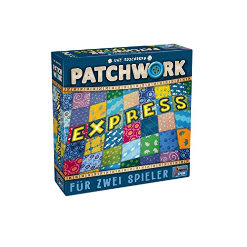 Lookout Games 22160105 Patchwork Express - Die einfachere Variante von Patchwork für Jung & Alt von Uwe Rosenberg. Für zwei Spieler. von Lookout