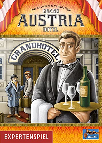 Lookout, Grand Austria Hotel Auflage 2022, Grundspiel, Expertenspiel, Brettspiel, 2-4 Spieler, Ab 12+ Jahren, 90+ Minuten, Deutsch von Lookout