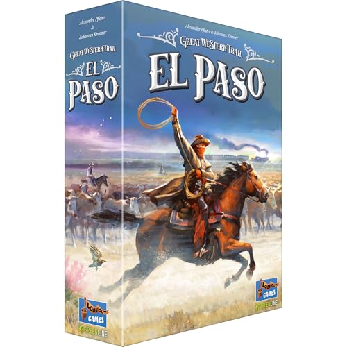Lookout Great Western Trail: El Paso, Brettspiel, ab 12 Jahren, 1-4 Spieler, 60-90 Minuten Spieldauer Lookout Great Western Trail: El Paso, Brettspiel, ab 12 Jahren, 1-4 Spieler, 60-90 Minuten Spieldauer von Lookout