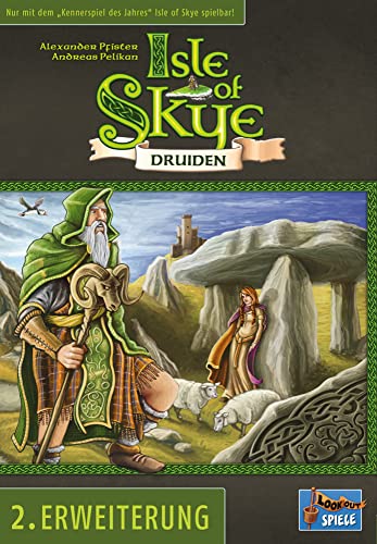 Lookout | Isle of Skye: Vom Häuptling zum König – Druiden | Erweiterung | Kennerspiel | Legespiel | 2-5 Spieler | Ab 10+ Jahren | 75+ Minuten | Deutsch von Lookout