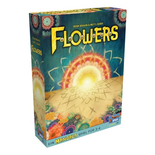 Lookout, Flowers: Ein Mandala Spiel, Familienspiel, Kartenspiel, 2-4 Spieler, Ab 10+ Jahren, 30 Minuten, Deutsch von Lookout