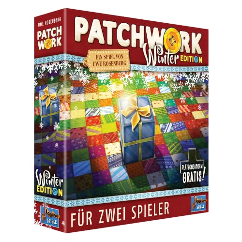 Lookout | Patchwork Winter-Edition| Familienspiel | Brettspiel | 2 Spieler | Ab 8+ Jahren | 30 Minuten | Deutsch von Lookout