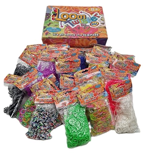 Loom Twister twister twister junior gummi 21.600-teilig Loom Twister twister twister junior gummi 21.600-teilig von Loom Twister