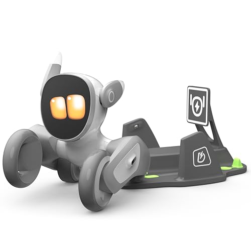 Loona KEYI Premium Haustier-Roboter mit Ladestation (Smarte AI ChatGPT-4o, Stimmen- & Gestensteuerung, Echtzeit-Interaktion, Heimüberwachung) von Loona
