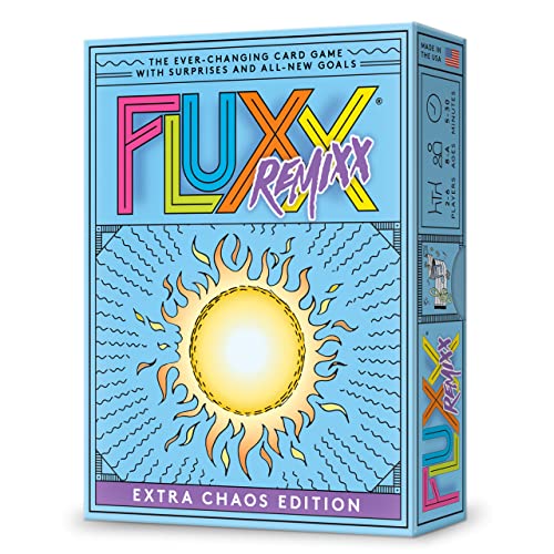 LOONEY LABS Fluxx Remixx Card Game - Fun Games for Family Game Night Party Games Adult Card Games Card Games for Kids Birthday Gift Ideas Girls Boys Teen Adults - 100 Cards, For Ages 8 Year Old and Up LOONEY LABS Fluxx Remixx Card Game - Fun Games for Family Game Night Party Games Adult Card Games Card Games for Kids Birthday Gift Ideas Girls Boys Teen Adults - 100 Cards, For Ages 8 Year Old and Up von Looney Labs