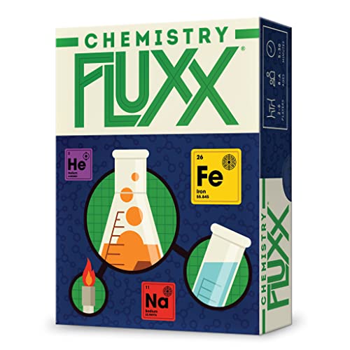 Looney Labs , Chemistry Fluxx , Board Game , Ages 8+ , 2 to 6 Players , 5 to 30 Minutes Playing Time von Looney Labs