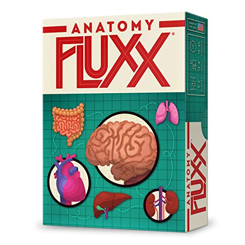 Looney Labs , Fluxx: Anatomy Edition , Family Card Game , Ages 12+ , 2-6 Players , 15-45 Minutes Playing Time von Looney Labs