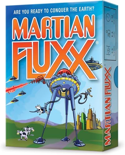 Looney Labs | Martian Fluxx Card Game - Silly Shenanigans in The 25th Anniversary Edition | English Looney Labs | Martian Fluxx Card Game - Silly Shenanigans in The 25th Anniversary Edition | English von Looney Labs