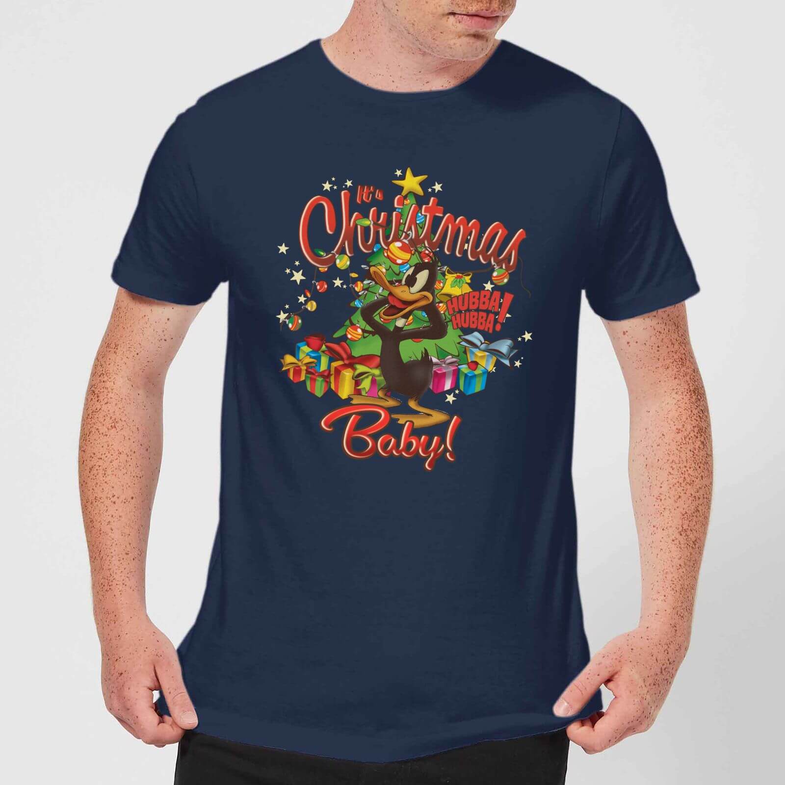 Looney Tunes Its Christmas Baby Herren Christmas T-Shirt - Navy Blau - M Looney Tunes Its Christmas Baby Herren Christmas T-Shirt - Navy Blau - M von Original Hero