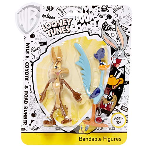 NJ Croce NJC00LT4807 Flexibler Coyote und Lauffiguren, Mehrfarbig, 2 Stück NJ Croce NJC00LT4807 Flexibler Coyote und Lauffiguren, Mehrfarbig, 2 Stück von Looney Tunes