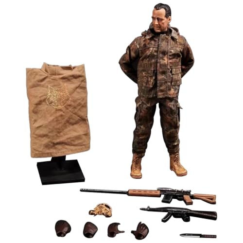 LootPop 1:12 Soldat Militärfigur-6-Zoll in hohem Grade detaillierte Sammelaktion Figur Set mit Poseable Joints-Fits in Tank-RC Hubschrauber Cockpits- Erwachsenes Display-Modell LootPop 1:12 Soldat Militärfigur-6-Zoll in hohem Grade detaillierte Sammelaktion Figur Set mit Poseable Joints-Fits in Tank-RC Hubschrauber Cockpits- Erwachsenes Display-Modell von LootPop