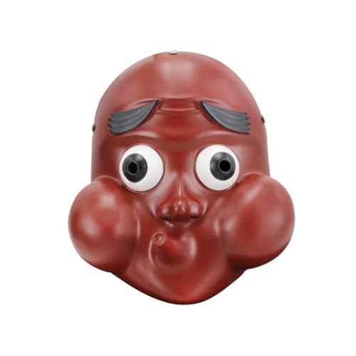 LootPop Haganetsuka Hotaru Maske - Tragbare Harz Cosplay Maske, Handbemalte Wanddekoration & Requisite für Halloween von LootPop