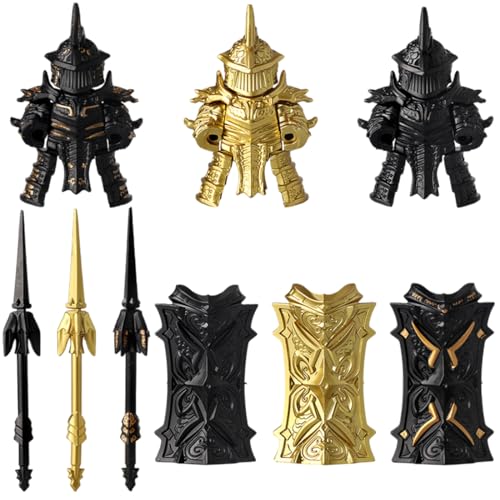 LootPop Mini Ritter Figuren Schwerer Rüstungs Zubehör inklusive Helm, Rüstung, großer Waffen - im Stil der mittelalterlichen Römer und Griechen - kompatibel mit bestehenden Marken-Figuren, 27 Teile LootPop Mini Ritter Figuren Schwerer Rüstungs Zubehör inklusive Helm, Rüstung, großer Waffen - im Stil der mittelalterlichen Römer und Griechen - kompatibel mit bestehenden Marken-Figuren, 27 Teile von LootPop