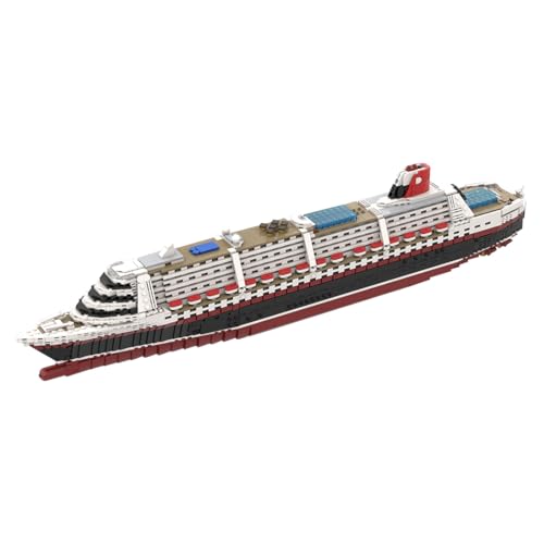 LootPop Poseidon Kreuzfahrtschiff MOC Bausatz – 1:500 Maßstab, 3794 Teile Klemmbausteine, Originalentwurf mit dunkelrotem Schiffsrumpf & Holzständer – Geschenkidee für Vater & Sammler LootPop Poseidon Kreuzfahrtschiff MOC Bausatz – 1:500 Maßstab, 3794 Teile Klemmbausteine, Originalentwurf mit dunkelrotem Schiffsrumpf & Holzständer – Geschenkidee für Vater & Sammler von LootPop