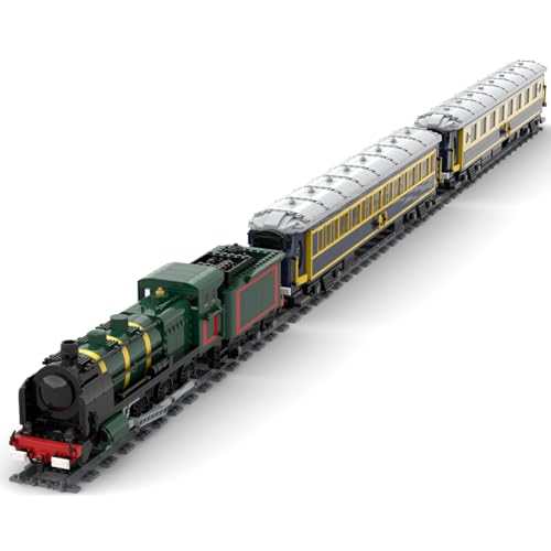 LootPop Stadt-Zug & Gleis Baustein-Set, Der Orient-Express der CIWL Trian Bausteine Set, Kompatibles Eisenbahnmodell für Erwachsene & Liebhaber(Statische Version/3455Teile LootPop Stadt-Zug & Gleis Baustein-Set, Der Orient-Express der CIWL Trian Bausteine Set, Kompatibles Eisenbahnmodell für Erwachsene & Liebhaber(Statische Version/3455Teile von LootPop