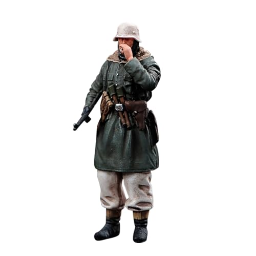 LootPop WWII Deutsche Militär-Figurenserie, 1/35 Mountain Soldier Miniatur Modell Puppenfigur, Militärgeschenk für Erwachsene LootPop WWII Deutsche Militär-Figurenserie, 1/35 Mountain Soldier Miniatur Modell Puppenfigur, Militärgeschenk für Erwachsene von LootPop