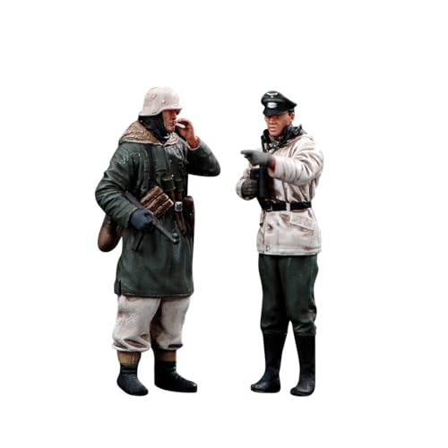 LootPop WWII Deutsche Militär-Figurenserie, 1/72 Militärkommandant + Gebirgssoldat Zwei-in-Eins-Miniaturmodell Puppenmodell,Militärgeschenk für Erwachsene LootPop WWII Deutsche Militär-Figurenserie, 1/72 Militärkommandant + Gebirgssoldat Zwei-in-Eins-Miniaturmodell Puppenmodell,Militärgeschenk für Erwachsene von LootPop