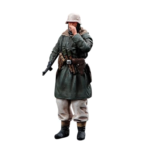 LootPop WWII Deutsche Militär-Figurenserie, 1/72 Mountain Soldier Miniatur Modell Puppenfigur, Militärgeschenk für Erwachsene LootPop WWII Deutsche Militär-Figurenserie, 1/72 Mountain Soldier Miniatur Modell Puppenfigur, Militärgeschenk für Erwachsene von LootPop