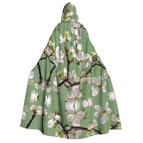 Kapuzenumhang mit Hundeholzblüten, für Erwachsene, Halloween, Weihnachtsfeiern, Cosplay-Kostüm, Kapuze, Karnevalsumhang Kapuzenumhang mit Hundeholzblüten, für Erwachsene, Halloween, Weihnachtsfeiern, Cosplay-Kostüm, Kapuze, Karnevalsumhang von Loppott