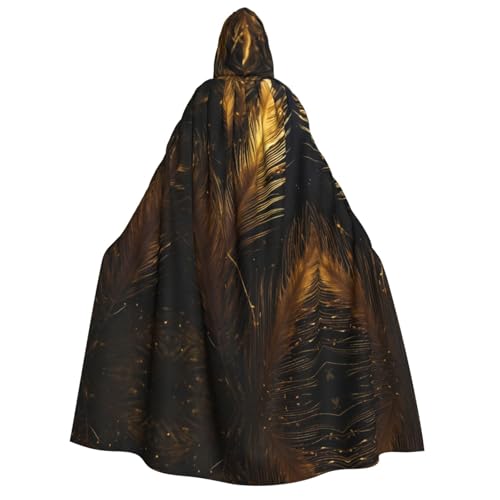 Loppott Kapuzenumhang für Erwachsene, Federdruck, Halloween, Weihnachtsfeiern, Cosplay-Kostüm, Kapuze, Karnevalsumhang Loppott Kapuzenumhang für Erwachsene, Federdruck, Halloween, Weihnachtsfeiern, Cosplay-Kostüm, Kapuze, Karnevalsumhang von Loppott